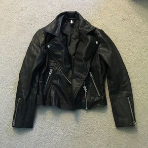 Topshop Moto Leather Jacket